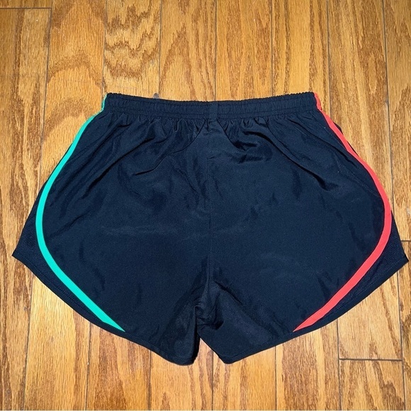 Nike Dri-Fit Black and Neon Athletic Shorts Size Small - Picture 8 of 9